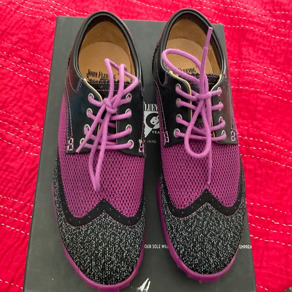 Fluevog Orbit Round Toe Brogue - Picture 1 of 4